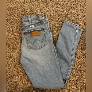 Wrangler wriggler high waist skinny jeans